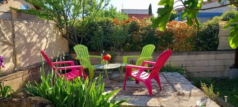 Patio, Spring, Garden, Garden view