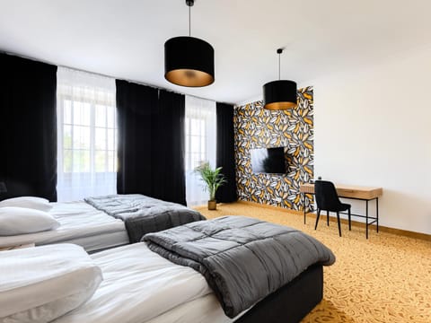 Bed, TV and multimedia, Living room, Photo of the whole room, Seating area, Bedroom