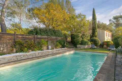 Property building, Living room, Swimming pool