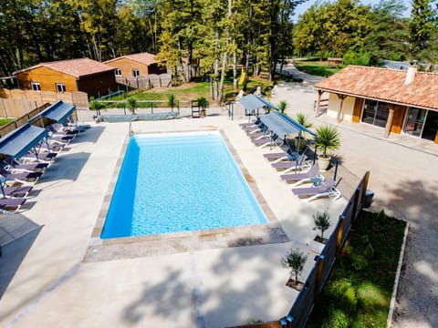 Property building, Living room, Swimming pool