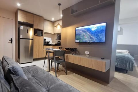 TV and multimedia, Kitchen or kitchenette, Living room, Bedroom