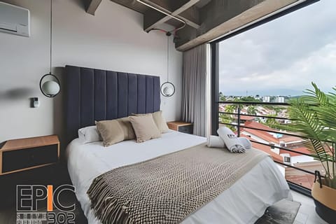 Bed, On site, Mountain view
