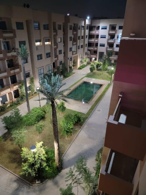 Night, Garden, Garden view, Pool view, Swimming pool