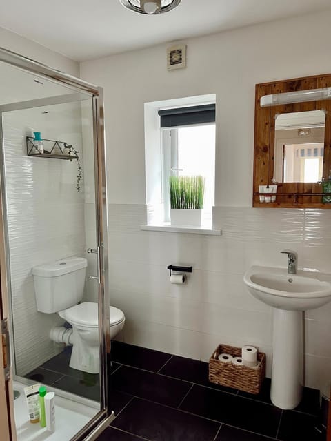 Shower, Toilet, towels