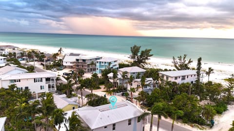 Natural landscape, Bird's eye view, Sunset