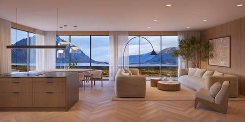 New designer cabin in Lofoten Cabin in Lofoten