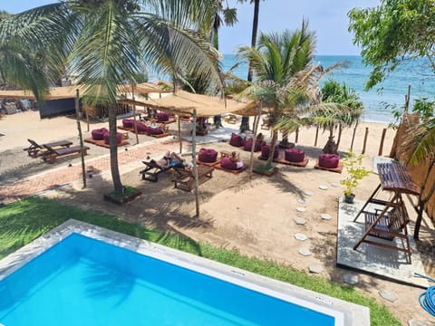 Beach, Garden view, Sea view, Swimming pool, sunbed