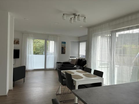 Living room, Seating area, Dining area