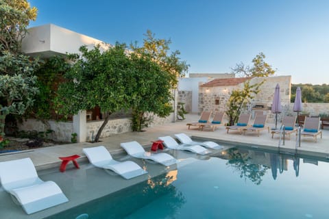 Patio, Day, Pool view, Swimming pool, sunbed