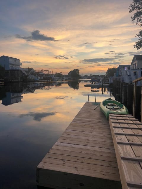 Lake view, River view, Sunset