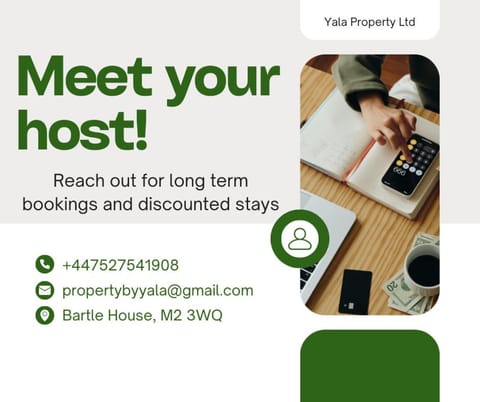 Modern Apartment near Etihad Stadium & C o-op Live Apartment in Manchester