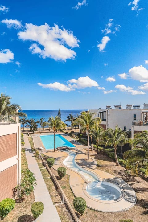 Property building, Beach, Pool view, Sea view, Swimming pool