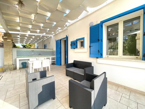 Patio, Living room, Seating area