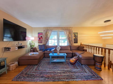 Blue Boho Music and Meme House Four Bedroom Home with Arcade near Westport Plaza House in Maryland Heights