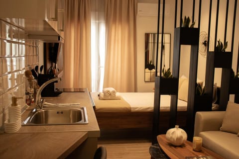 Kitchen or kitchenette, Photo of the whole room, Seating area