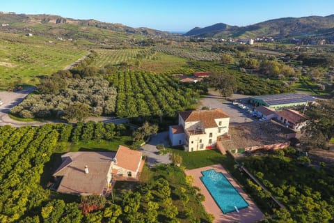 Property building, Spring, Day, Bird's eye view, Pool view, Swimming pool