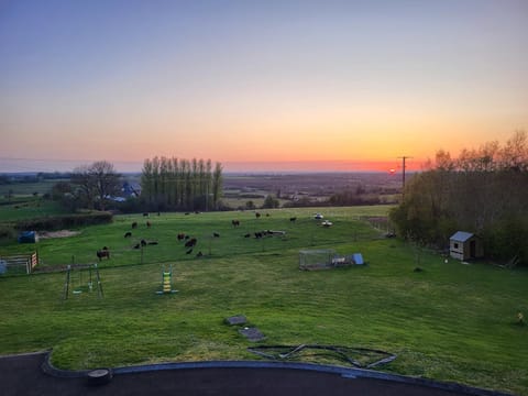 Natural landscape, Sunset
