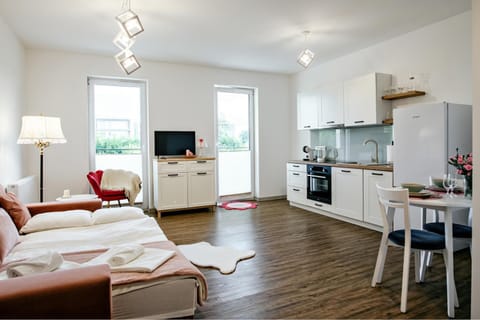 Kitchen or kitchenette, Living room