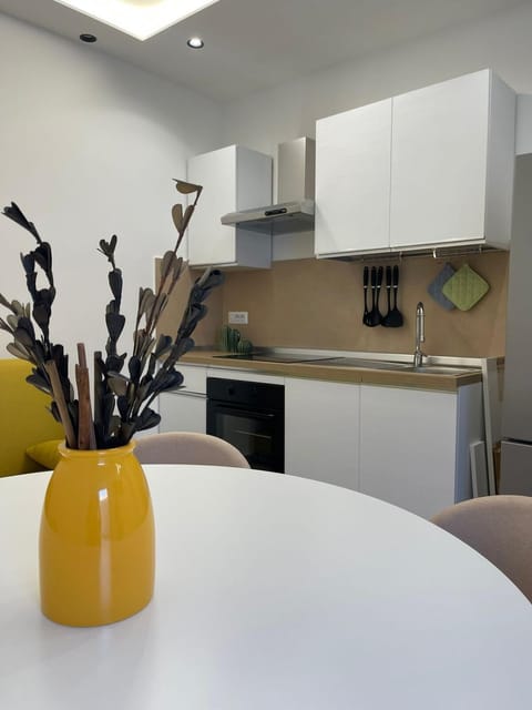 Kitchen or kitchenette, Dining area, oven, stove