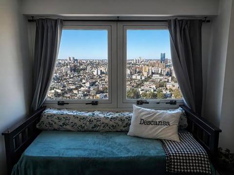 Living room, City view