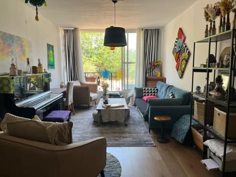 Living room, air conditioner