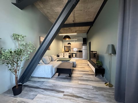 TV and multimedia, Kitchen or kitchenette, Living room, Seating area