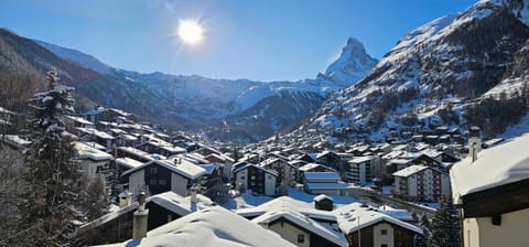 Natural landscape, Winter, Mountain view