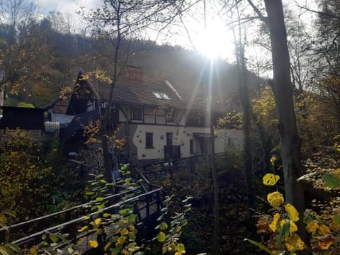 Property building, Natural landscape, Autumn, Mountain view, Mountain view