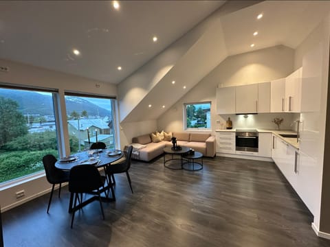 Kitchen or kitchenette, Living room