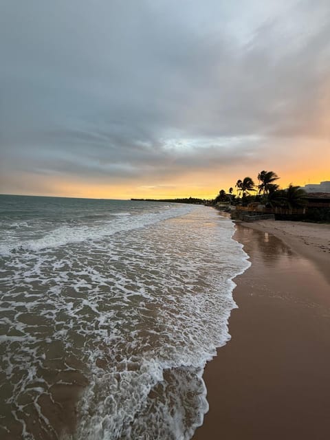Natural landscape, Beach, Sea view, Sunset