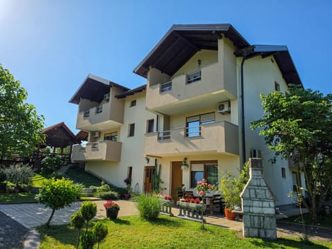 Property building, Spring, Day, Garden, View (from property/room), Garden view