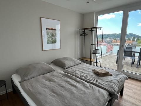 Bed, Balcony/Terrace, Photo of the whole room, Bedroom
