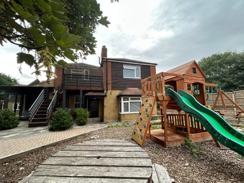 Property building, Children play ground, Garden, Garden view