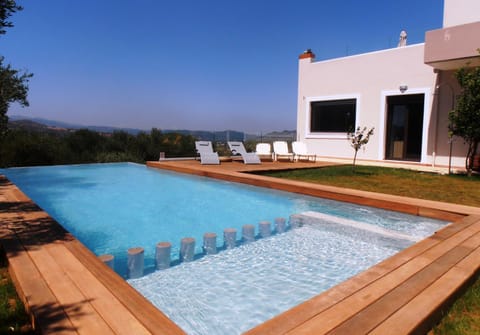 Swimming pool, Sunset
