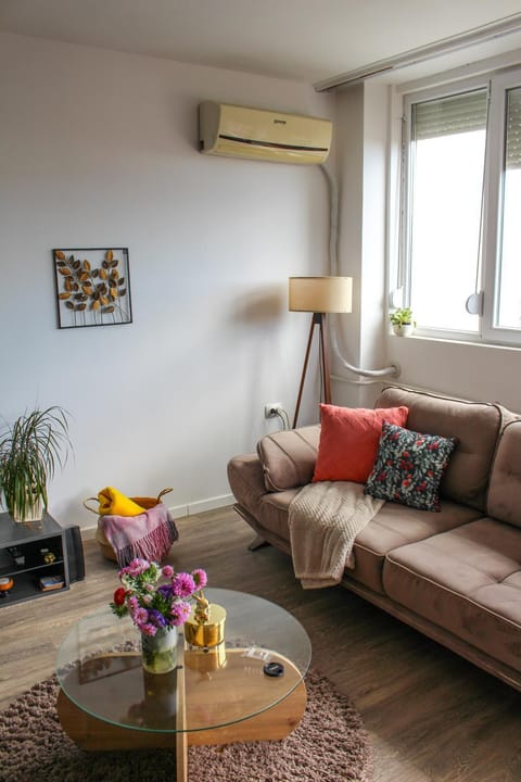 Living room, air conditioner