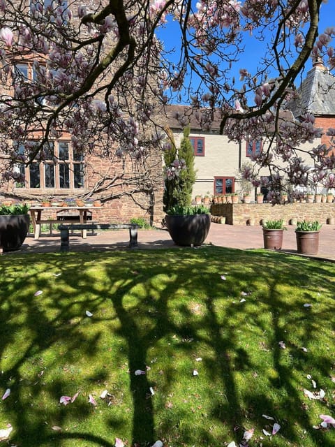 Property building, Spring, Garden