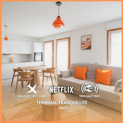 Tranquility Terminal - Paris Orly Airport Apartment in Île-de-France