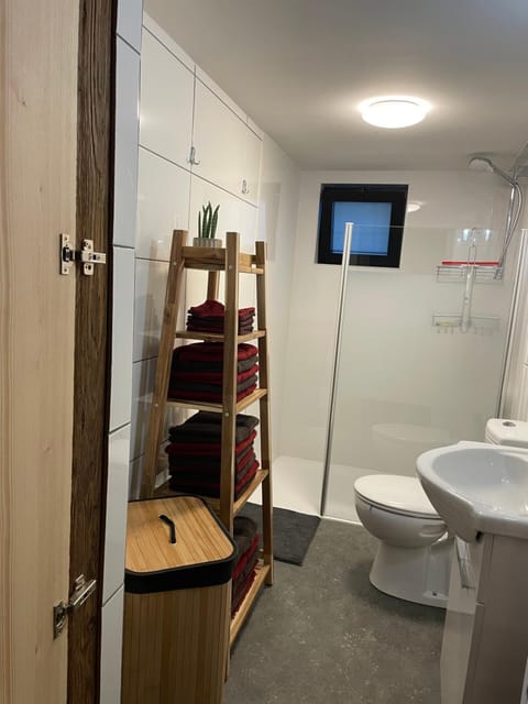 Shower, Toilet, Bathroom, towels