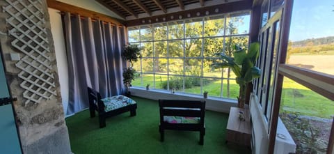 Patio, Day, Garden view