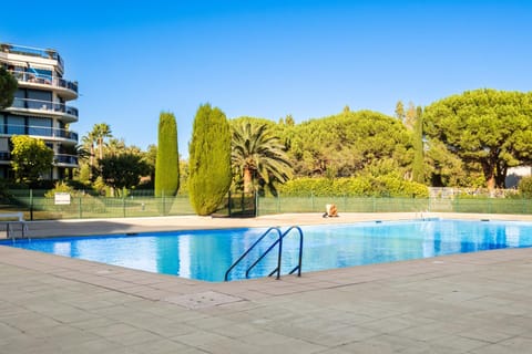 Property building, Living room, Swimming pool