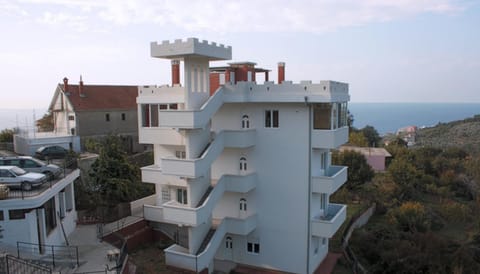 Property building, Facade/entrance, Bird's eye view