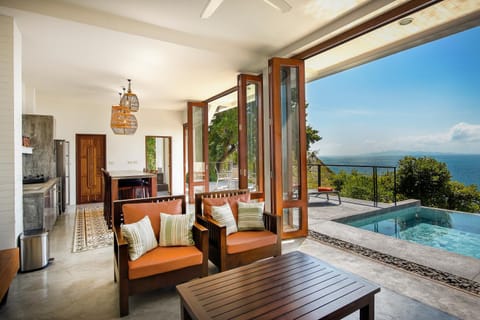 Living room, Swimming pool