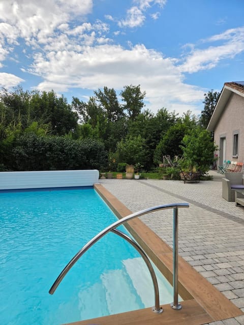 Pool view, Swimming pool, Swimming pool, sunbed