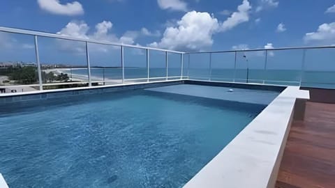 Day, View (from property/room), Balcony/Terrace, Pool view, Swimming pool