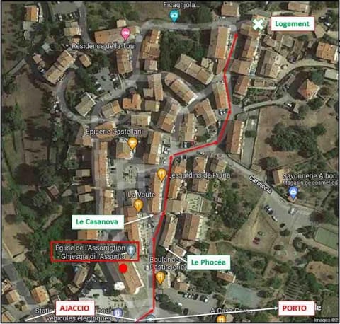 T3 en duplex au cœur de Piana Apartment in Piana