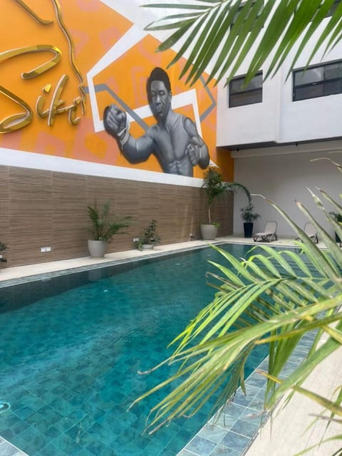 People, Pool view, Swimming pool