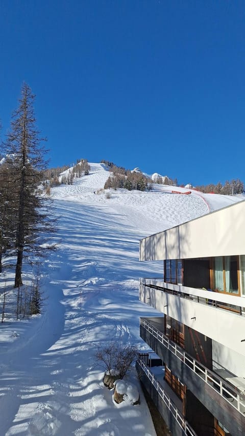 Natural landscape, Winter, View (from property/room), Mountain view, Mountain view