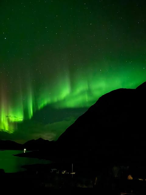 Night, Natural landscape, Mountain view
