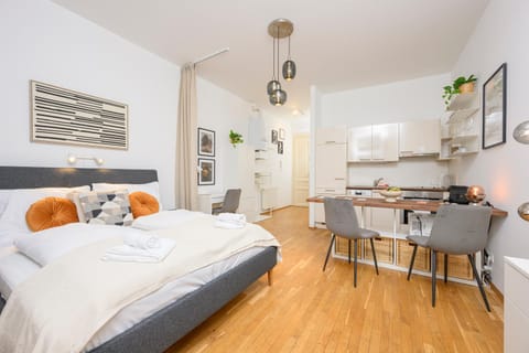 Bed, Living room, Bedroom