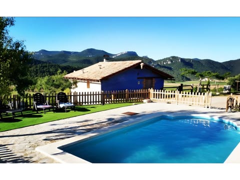 Property building, Living room, Swimming pool